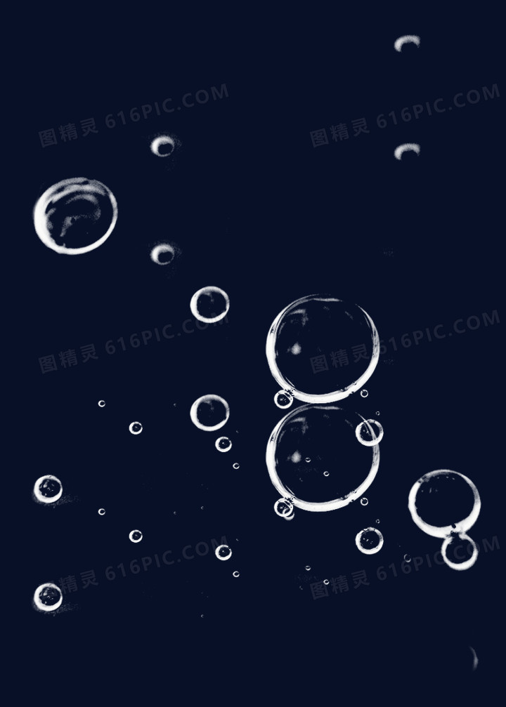 透明的水泡
