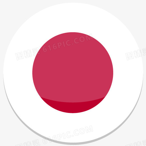日本平圆世界国旗图标集