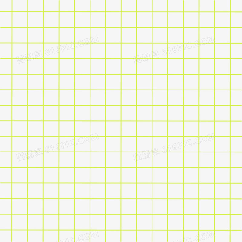 黄绿色格子纹理元素