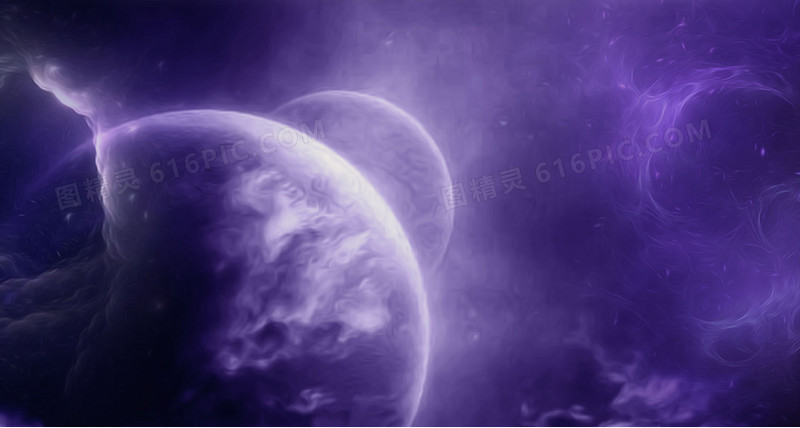 紫色宇宙背景光效背景矢量素材图片