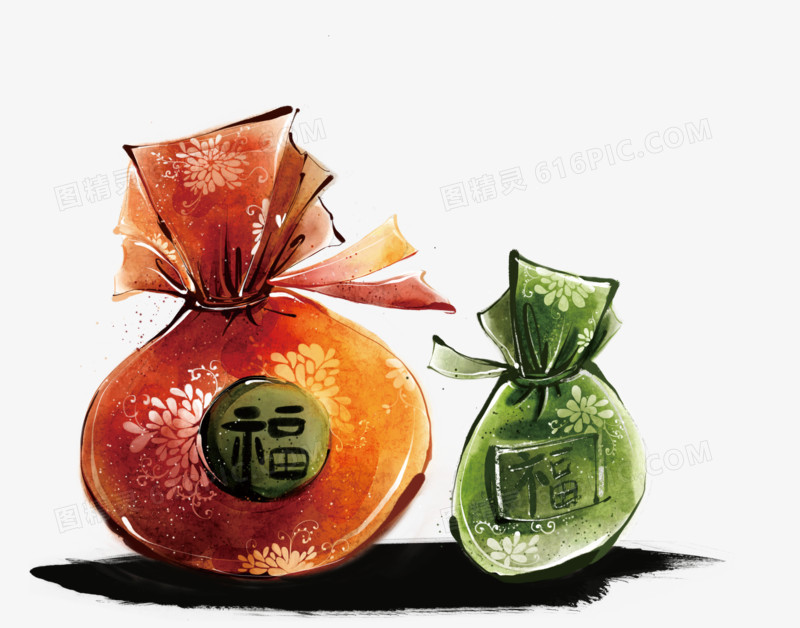 中国风春节福袋