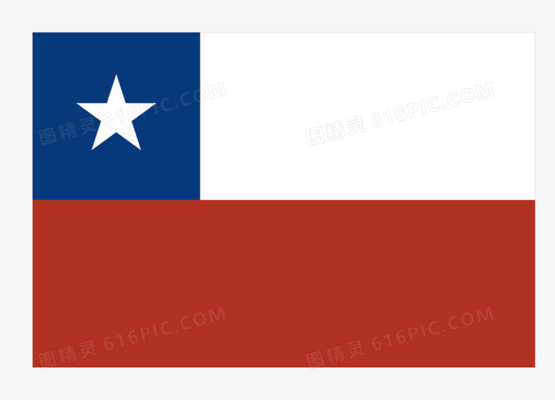 智利国旗,