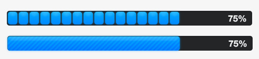 网页精美进度条