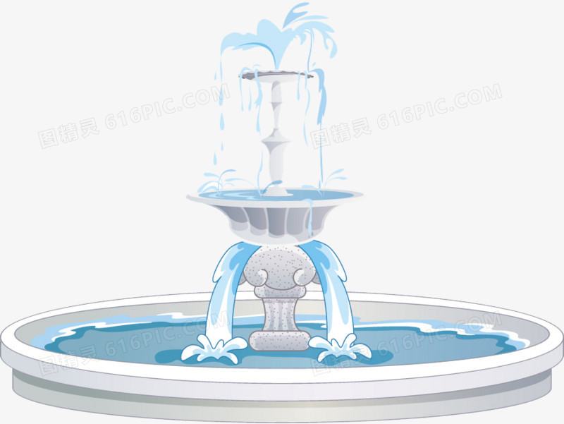 关键词:手绘手绘喷泉蓝色简单卡通水池喷泉池图精灵为您提供喷泉免费