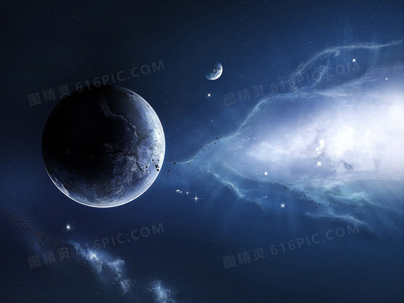 宇宙星空里的星球