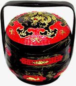 中秋节古典饭盒包装