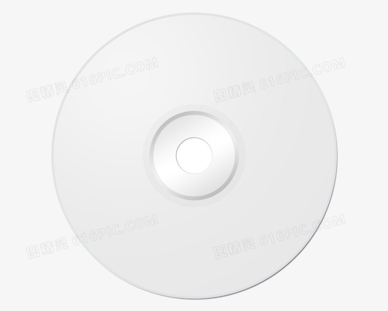 空白CD盘片PSD分层素材