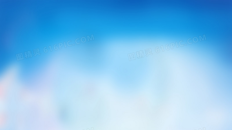 蓝色创意合成天空渐变云朵