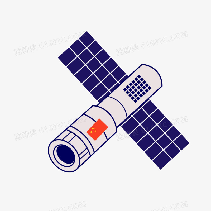 中国空间站核心舱天和免抠素材