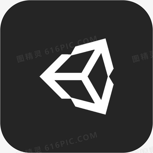 3D统一网络，社会和文件夹图标