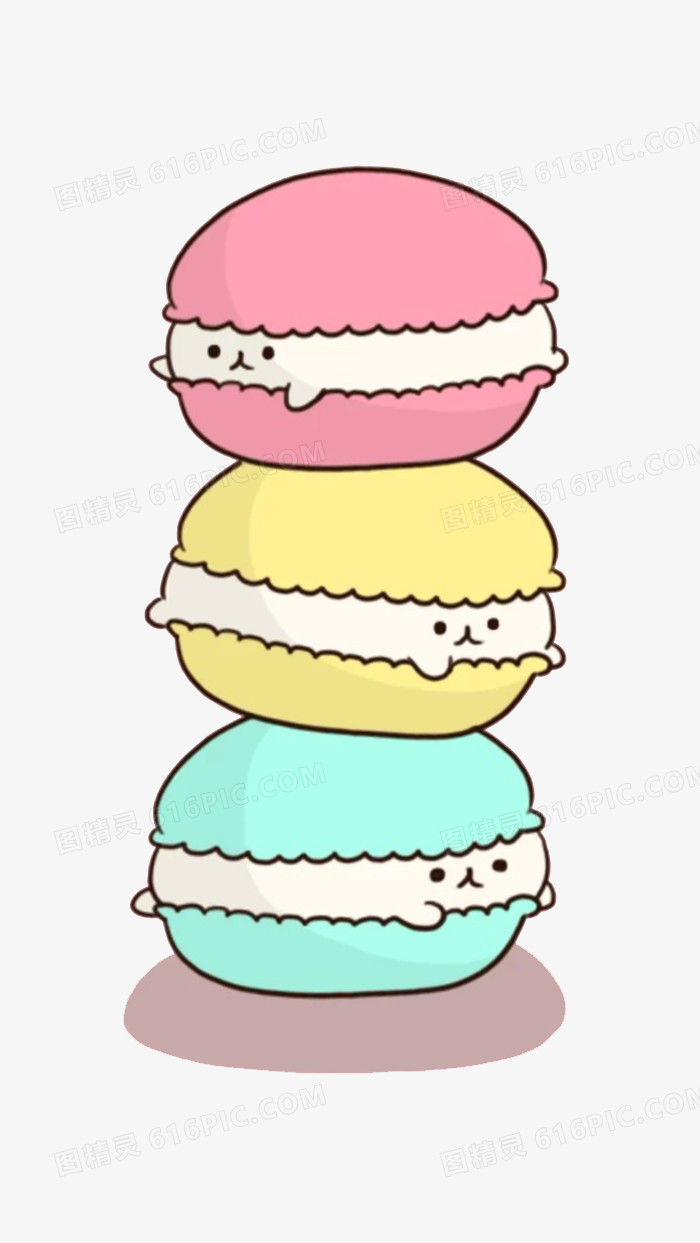 关键词:马卡龙蛋糕卡通食品糕点面包图精灵为您提供马卡龙蛋糕免费