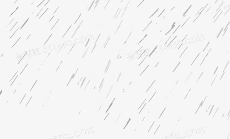 灰色的雨