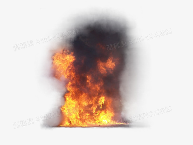 爆炸火焰PNG图片