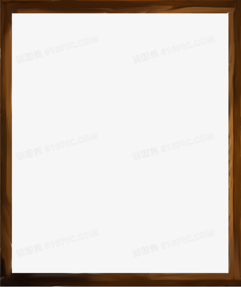 棕色相框