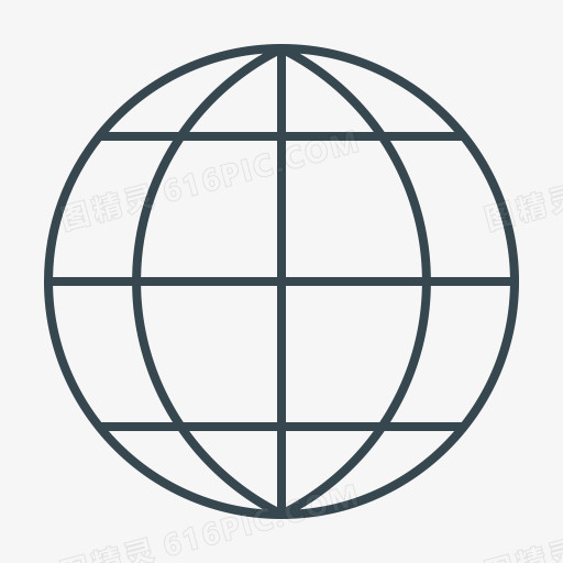 地球全球国际网络行星世界全世界搜索引擎优化和开发的细线图标