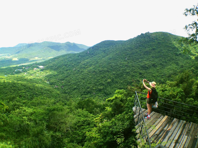 旅游风光观景台