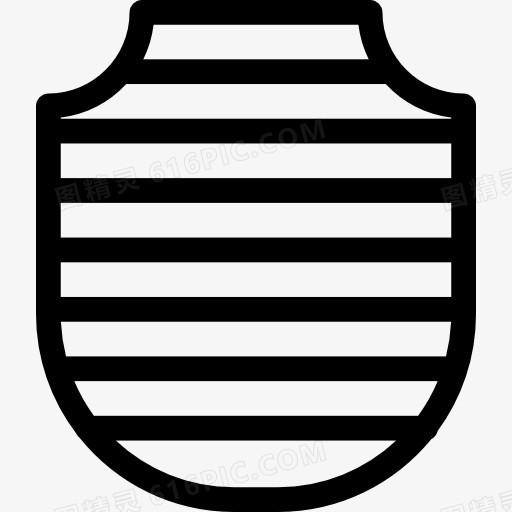 盾与条纹图标