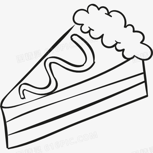 蛋糕奶油图标