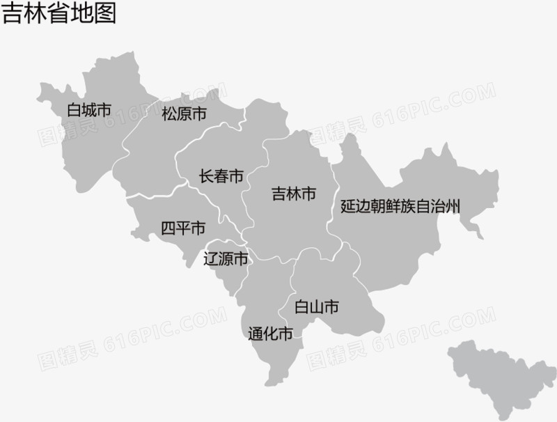 吉林省地图