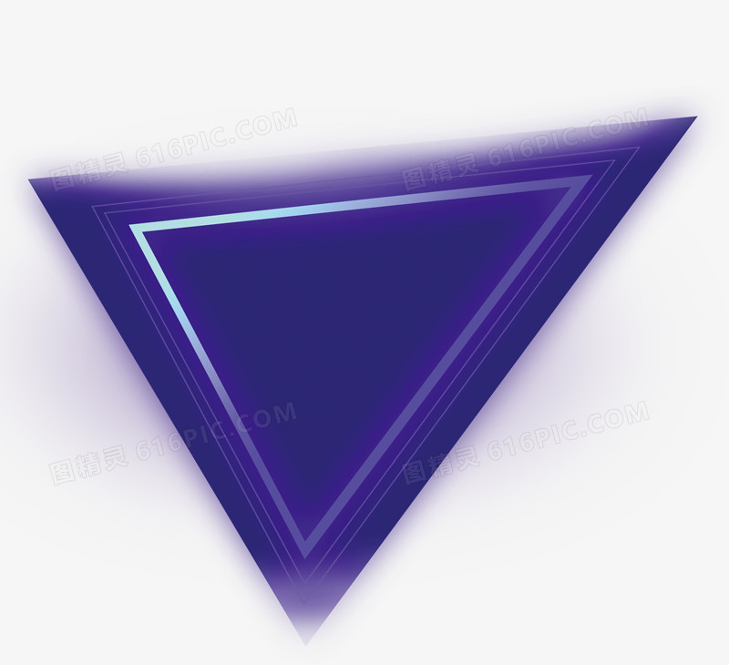唯美精美三角几何图案标题栏装饰