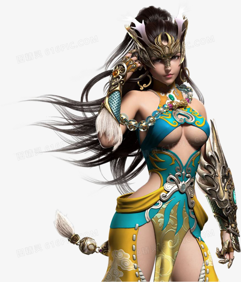 游戏美女