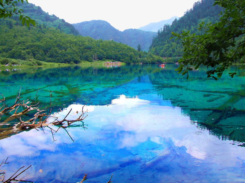 九寨沟自然旅游风光