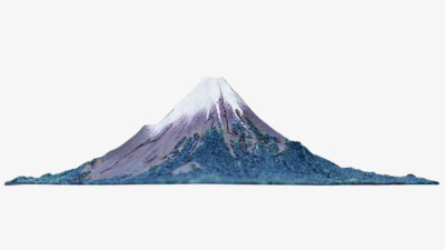 美丽壮观富士山