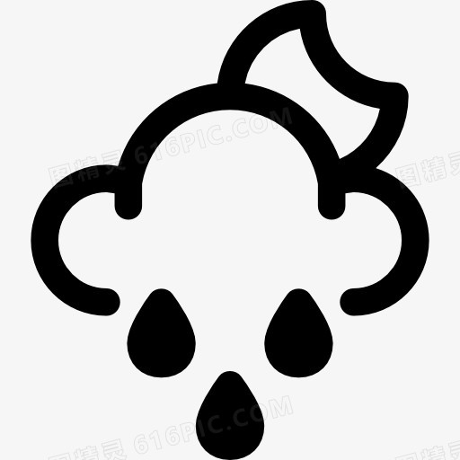 雨图标