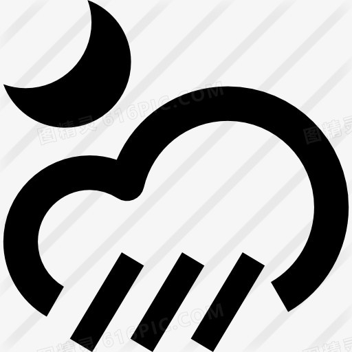 下雨图标