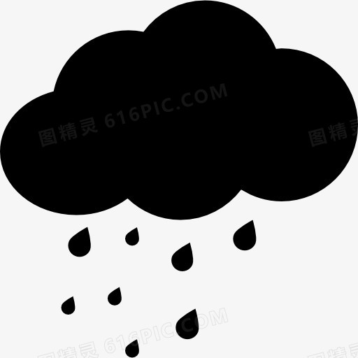 下雨图标