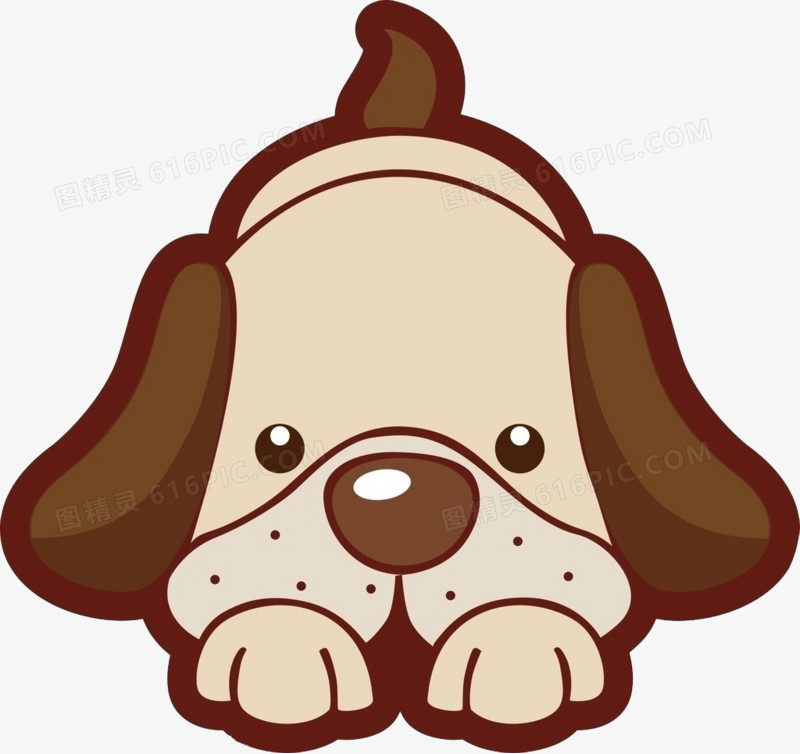 小狗狗图案  卡通可爱小狗