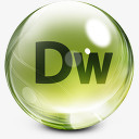 DW水晶软件桌面网页图标