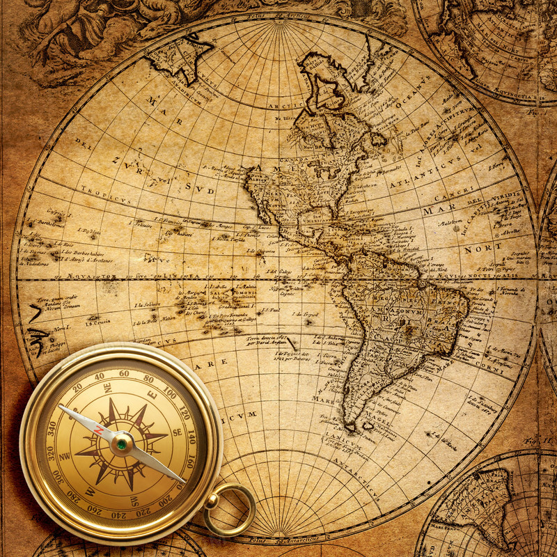 指南针与地图