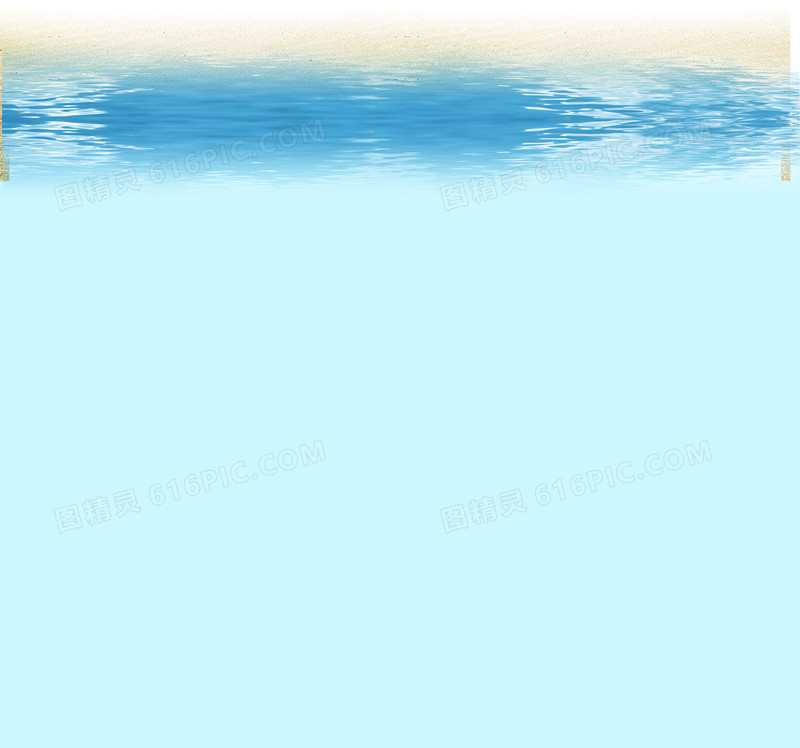 蓝色海水背景