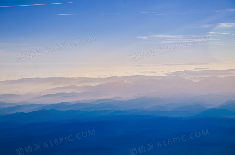 蓝色天空阳光天际