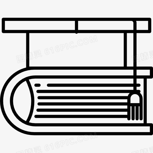 毕业书图标