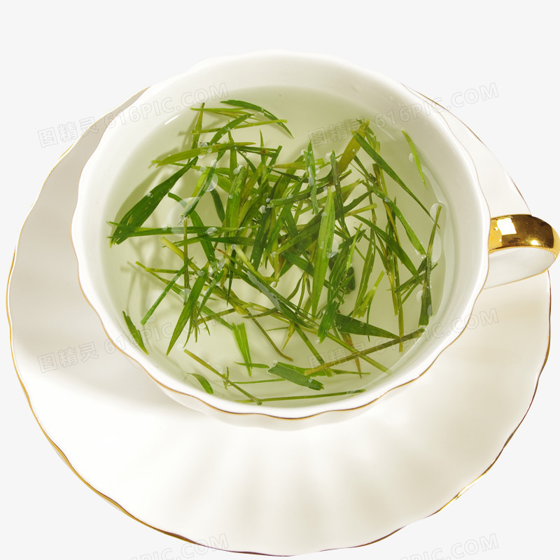 一杯竹叶茶