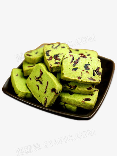 抹茶蔓越莓饼干