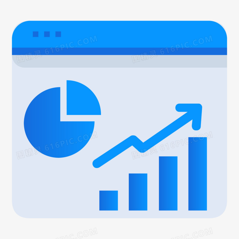 矢量网页后台数据图标素材