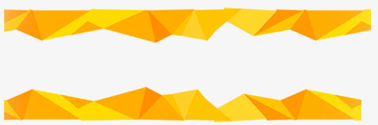 黄色几何渐变边框