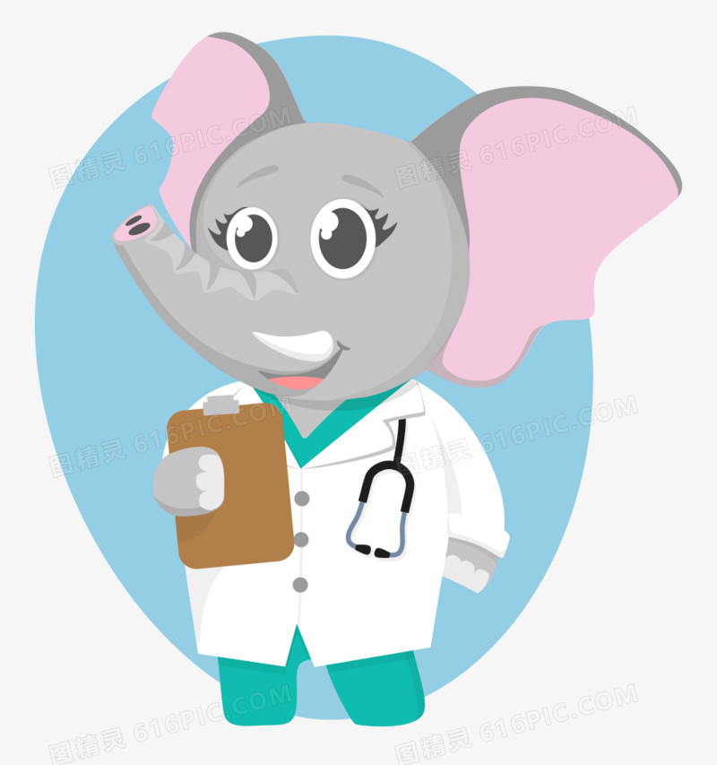 关键词:              卡通的动物手绘的大象可爱的大象大象的医生