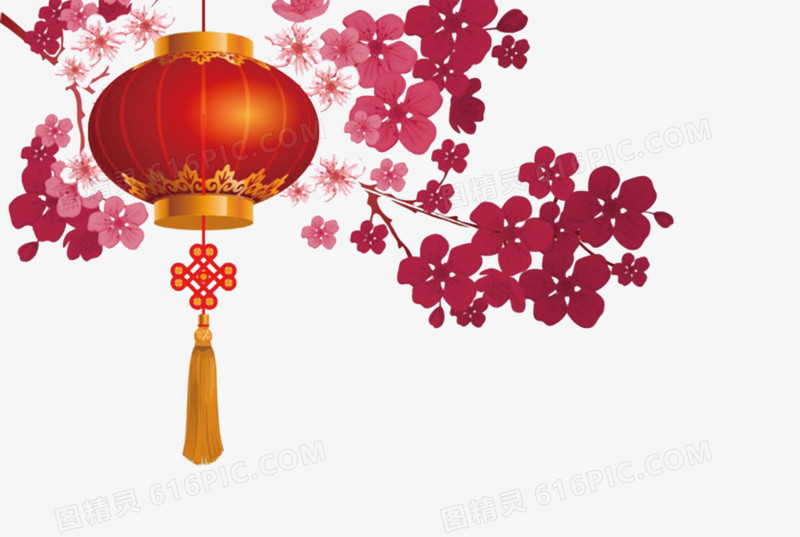 中国风红色灯笼