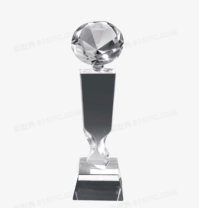 钻石水晶奖杯