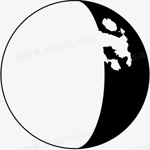 月亮相界面符号图标