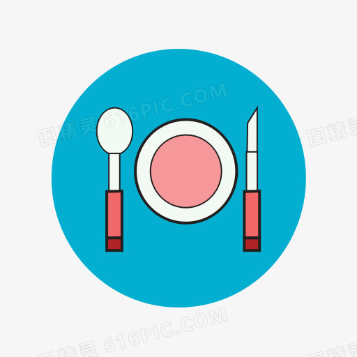 卡通食品厨房餐厅标志设计