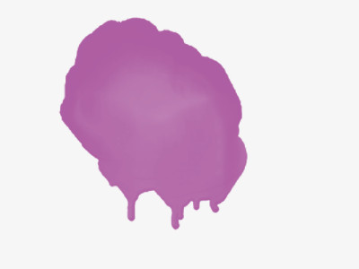 紫色画笔