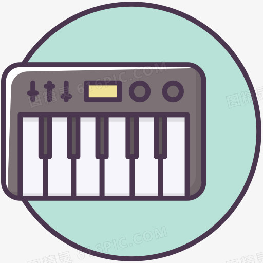 电器装置电子音乐钢琴合成器设备