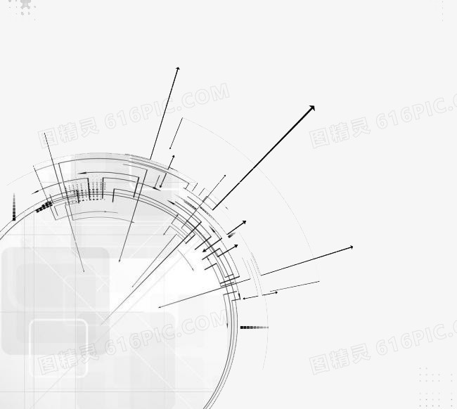 几何交错科技元素
