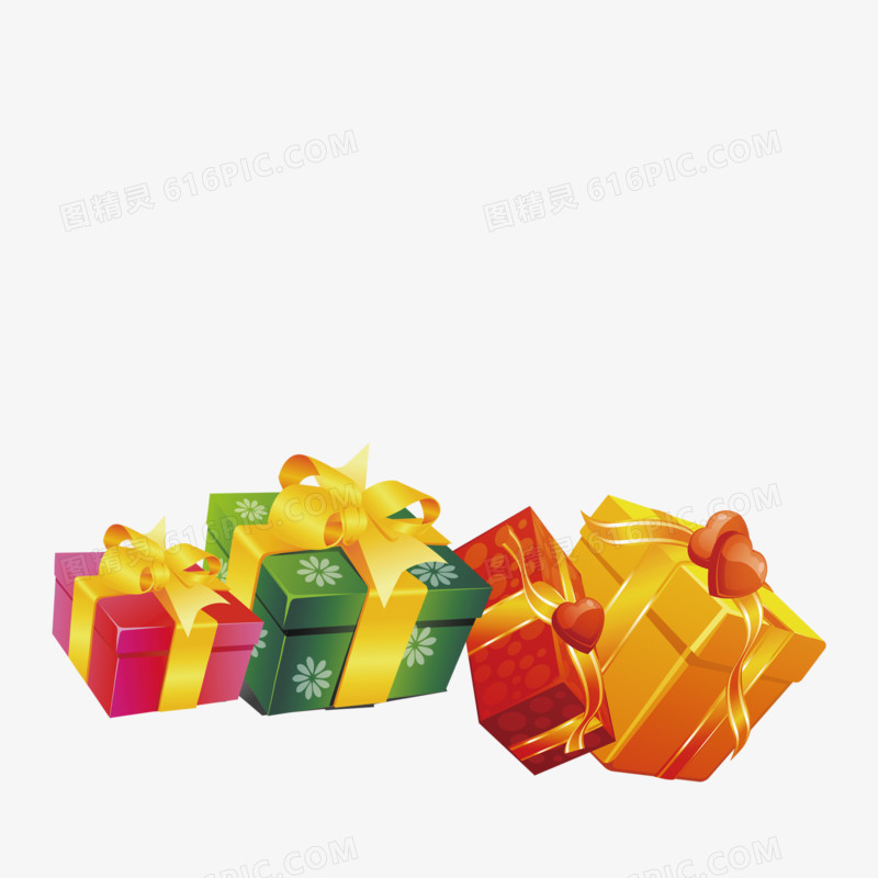 彩色礼物盒