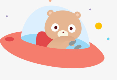 卡通小熊